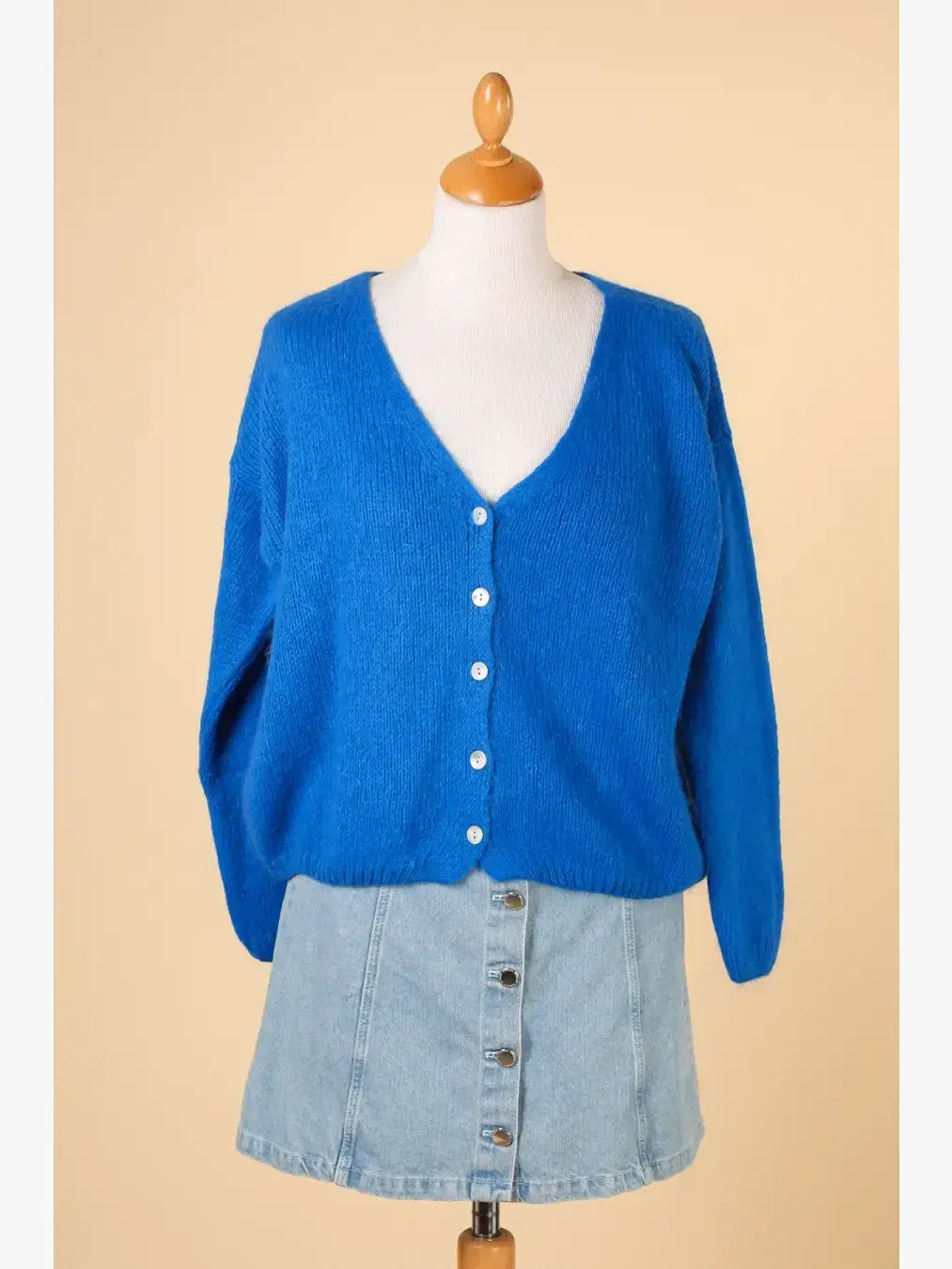 Mohair cardigan best seller 61658