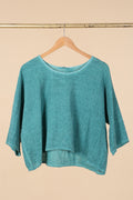 Cyan Tee