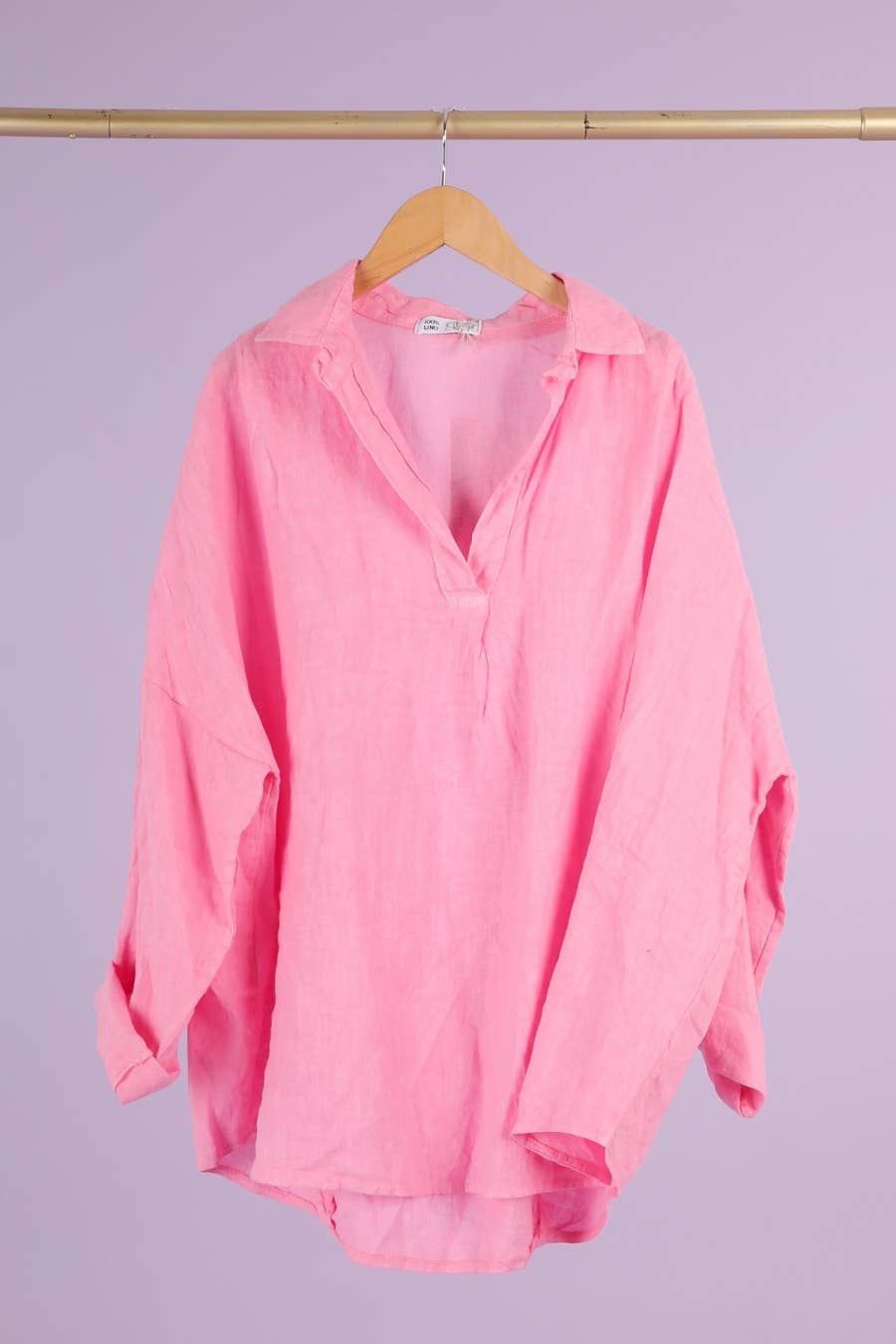Blouse 688179 100% linen made in Italy