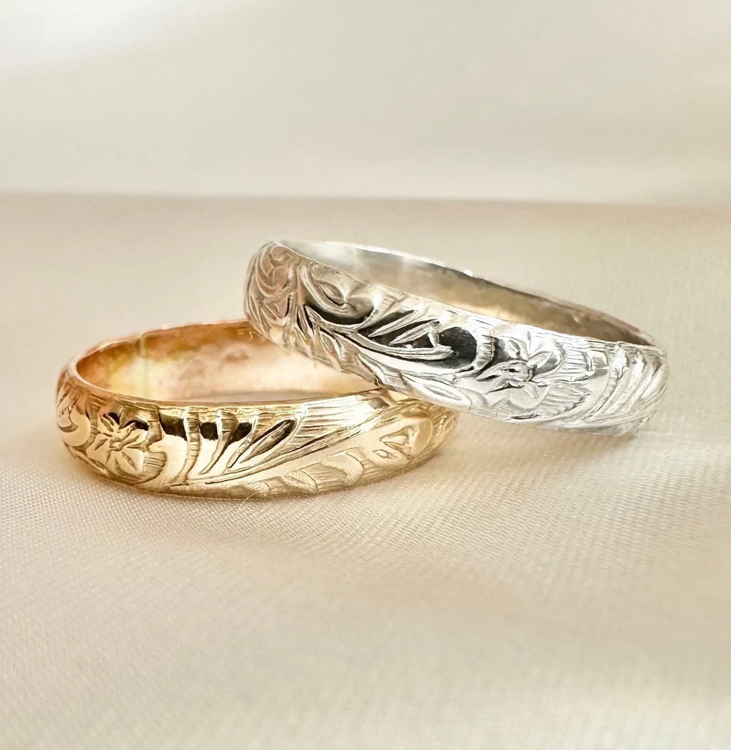 Vintage Floral Ring