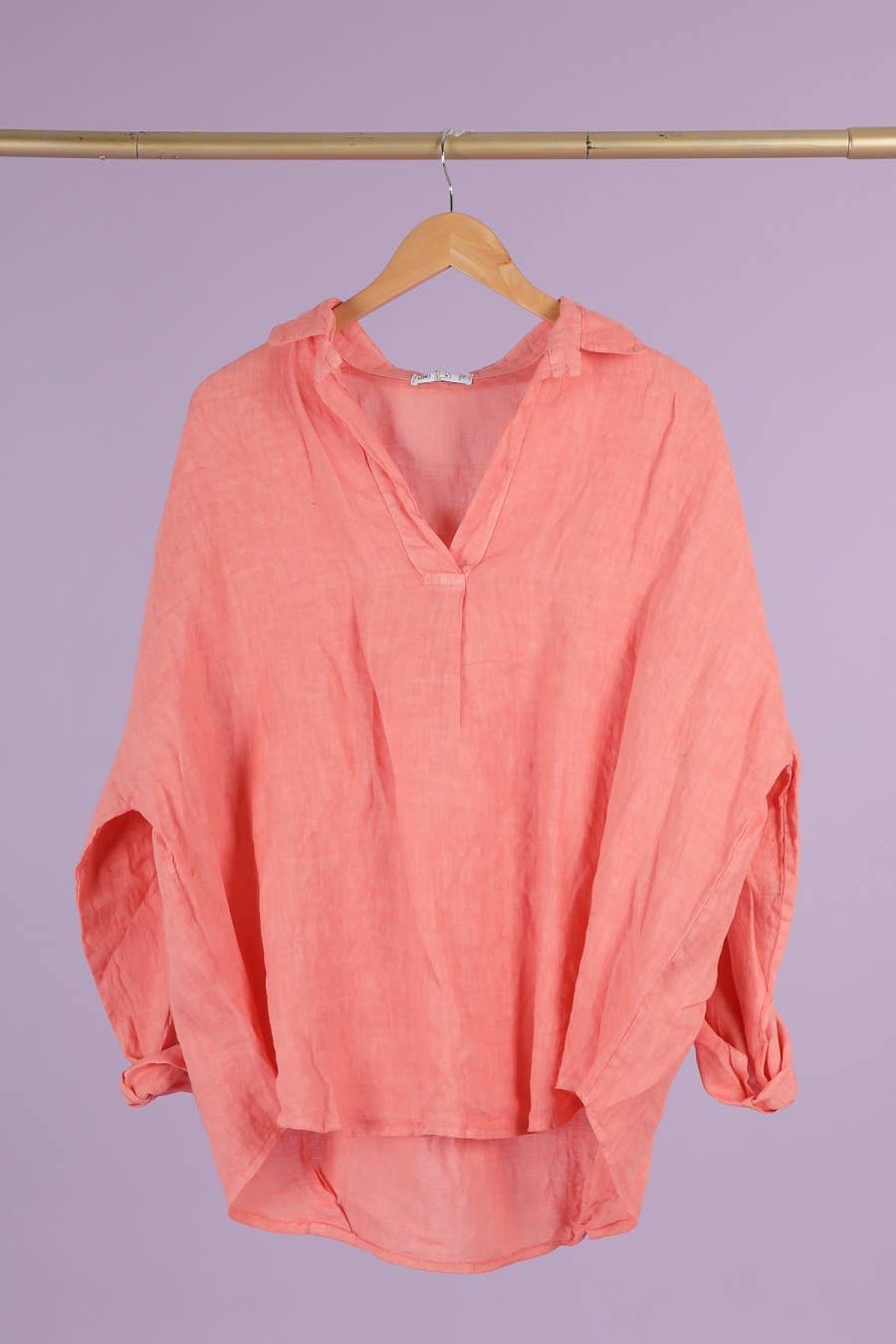 Blouse 688179 100% linen made in Italy