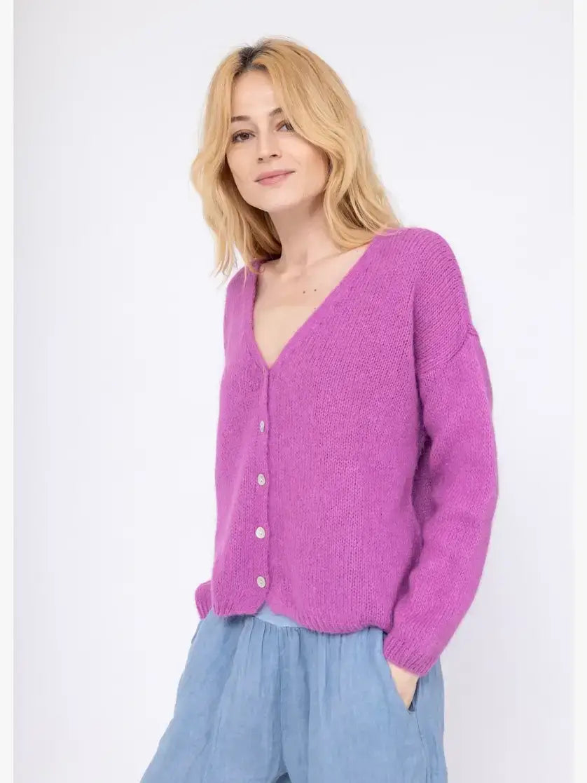 Mohair cardigan best seller 61658