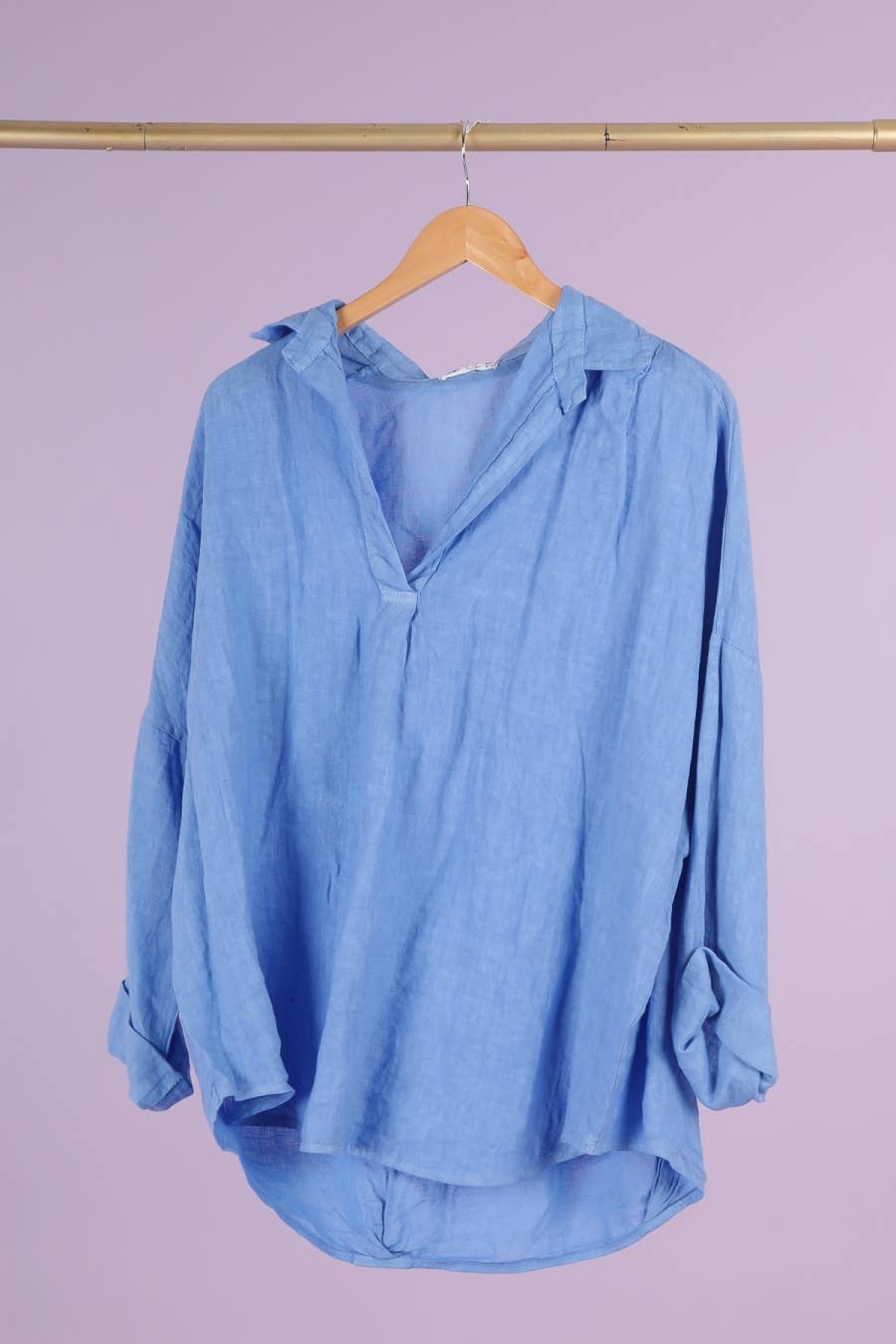 Blouse 688179 100% linen made in Italy