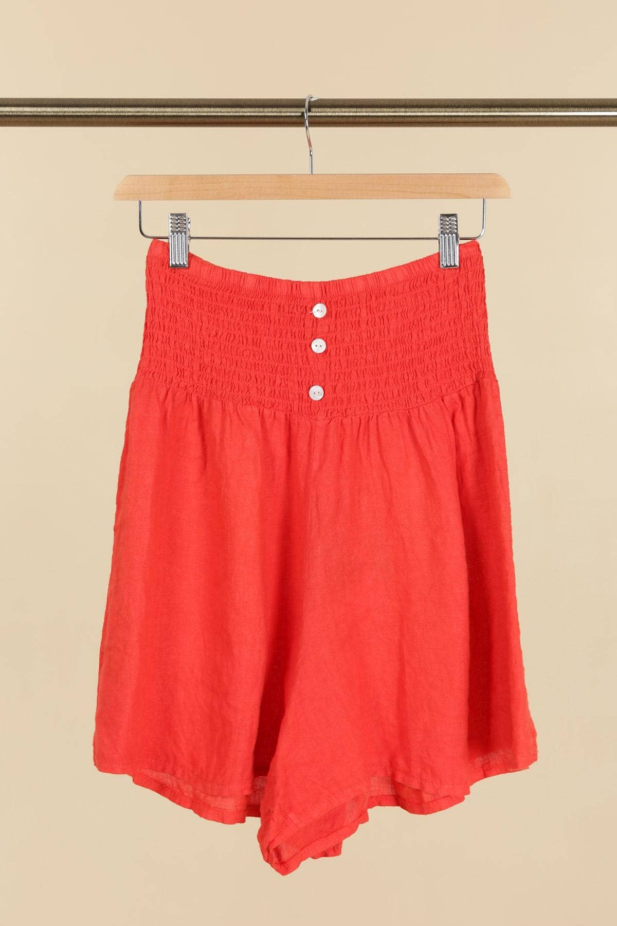 100% linen SHORTS 621417