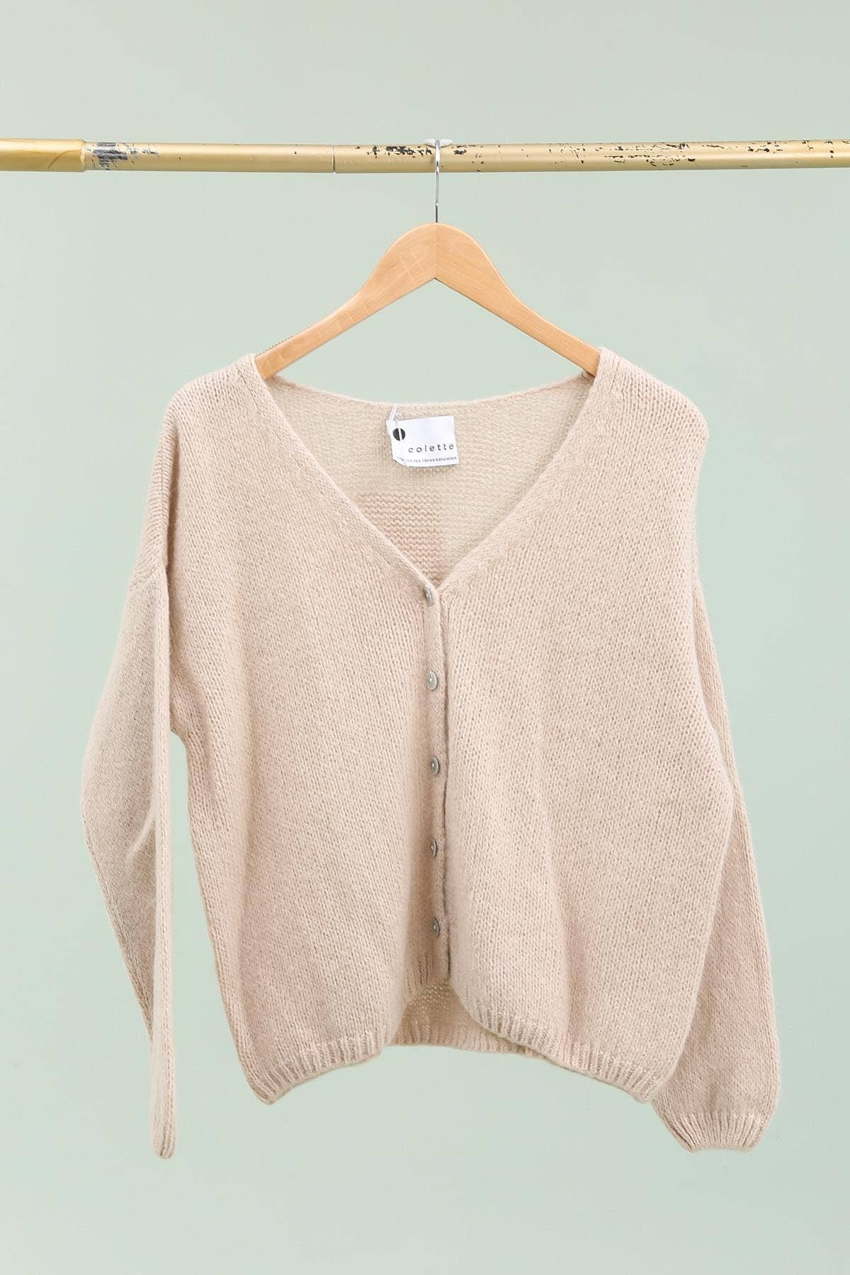 Mohair cardigan best seller 61658