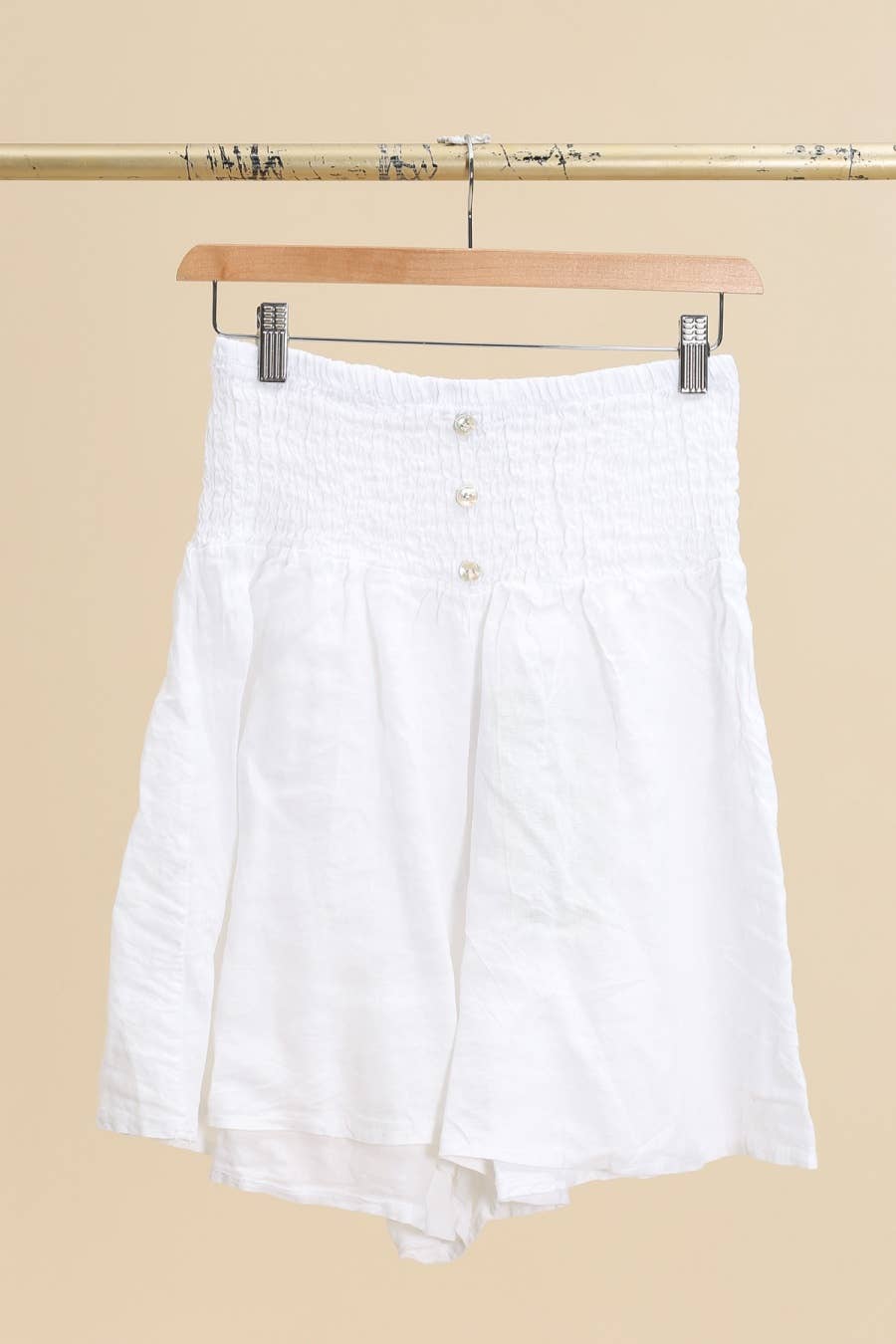 100% linen SHORTS 621417