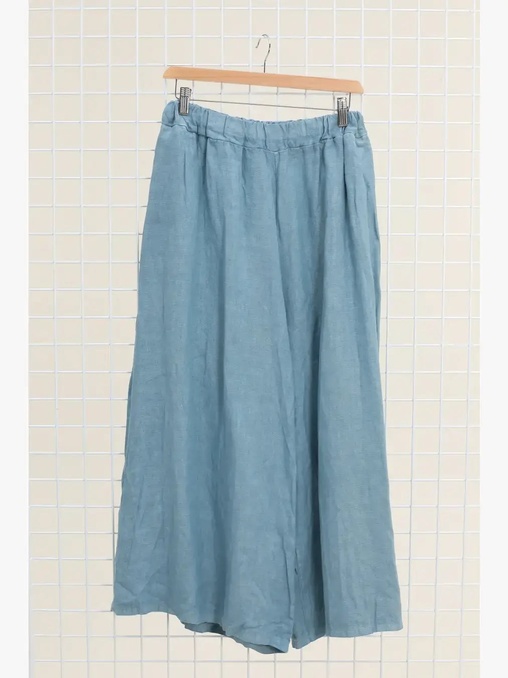 Linen trousers 6272 100% linen: Black