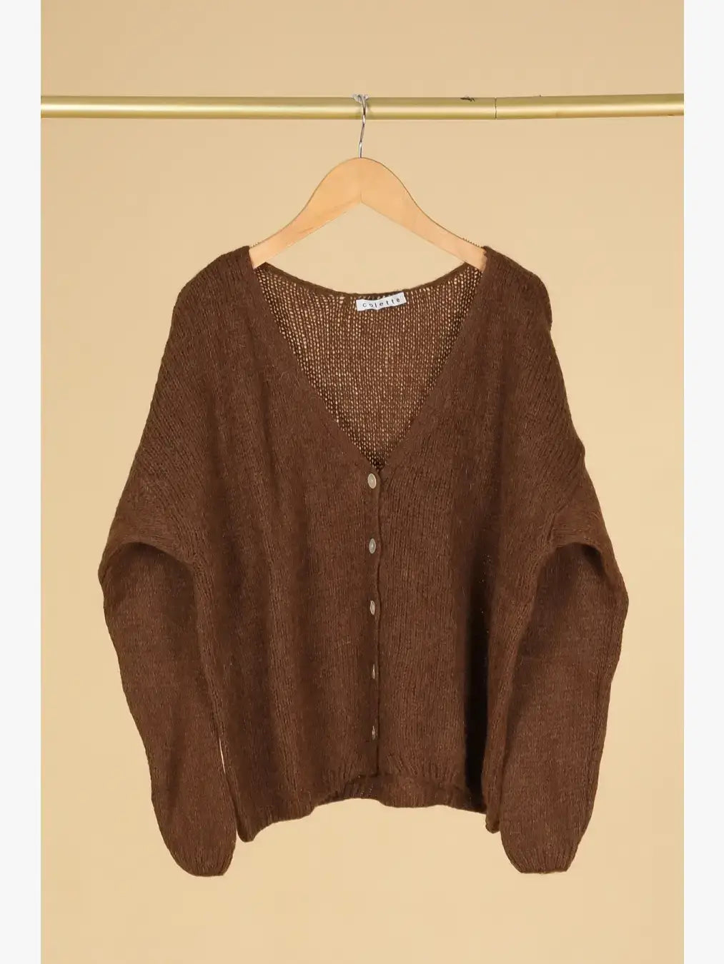 Mohair cardigan best seller 61658