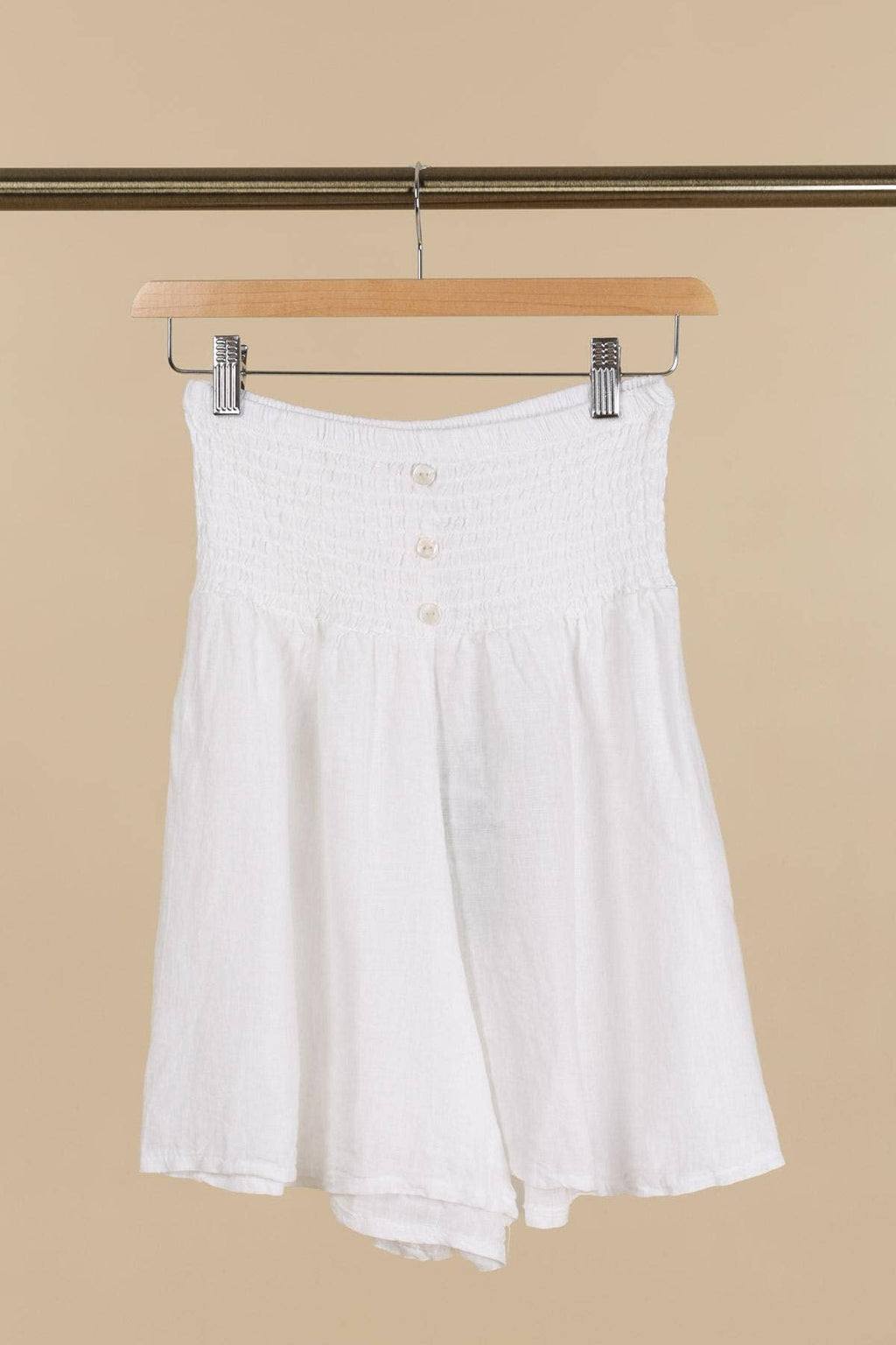 100% linen SHORTS 621417