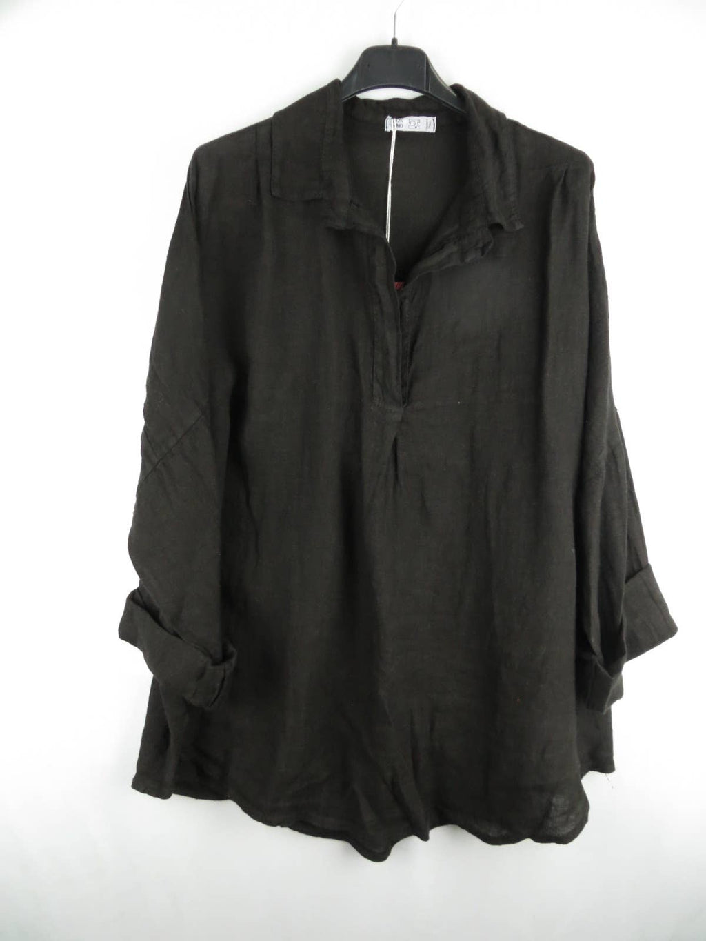 Blouse 688179 100% linen made in Italy