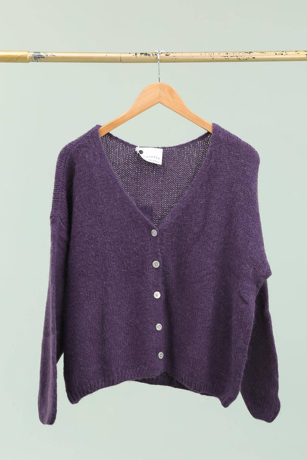 Mohair cardigan best seller 61658