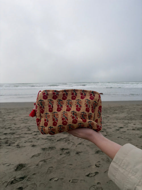 Kantha Pouch