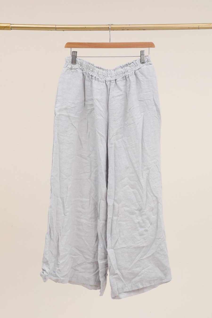 Linen trousers 6272 100% linen: White