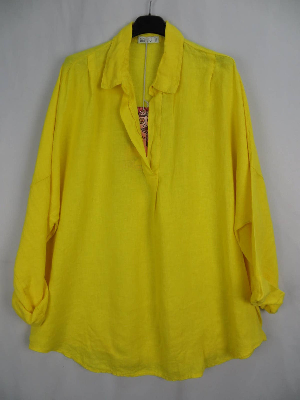Blouse 688179 100% linen made in Italy