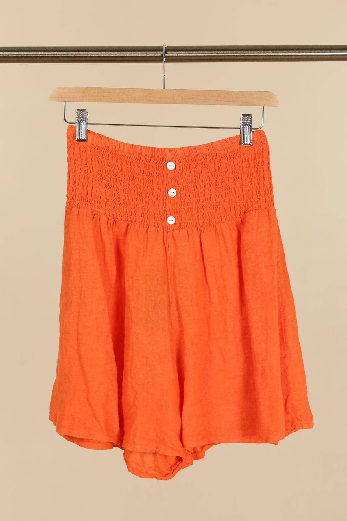100% linen SHORTS 621417