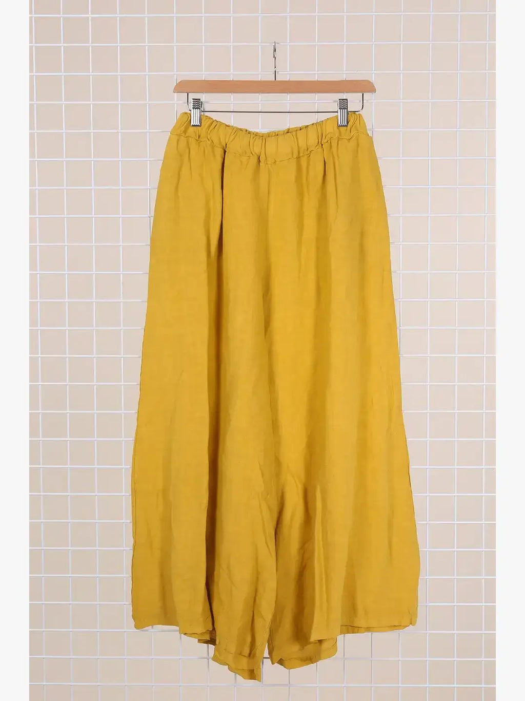 Linen trousers 6272 100% linen: Black
