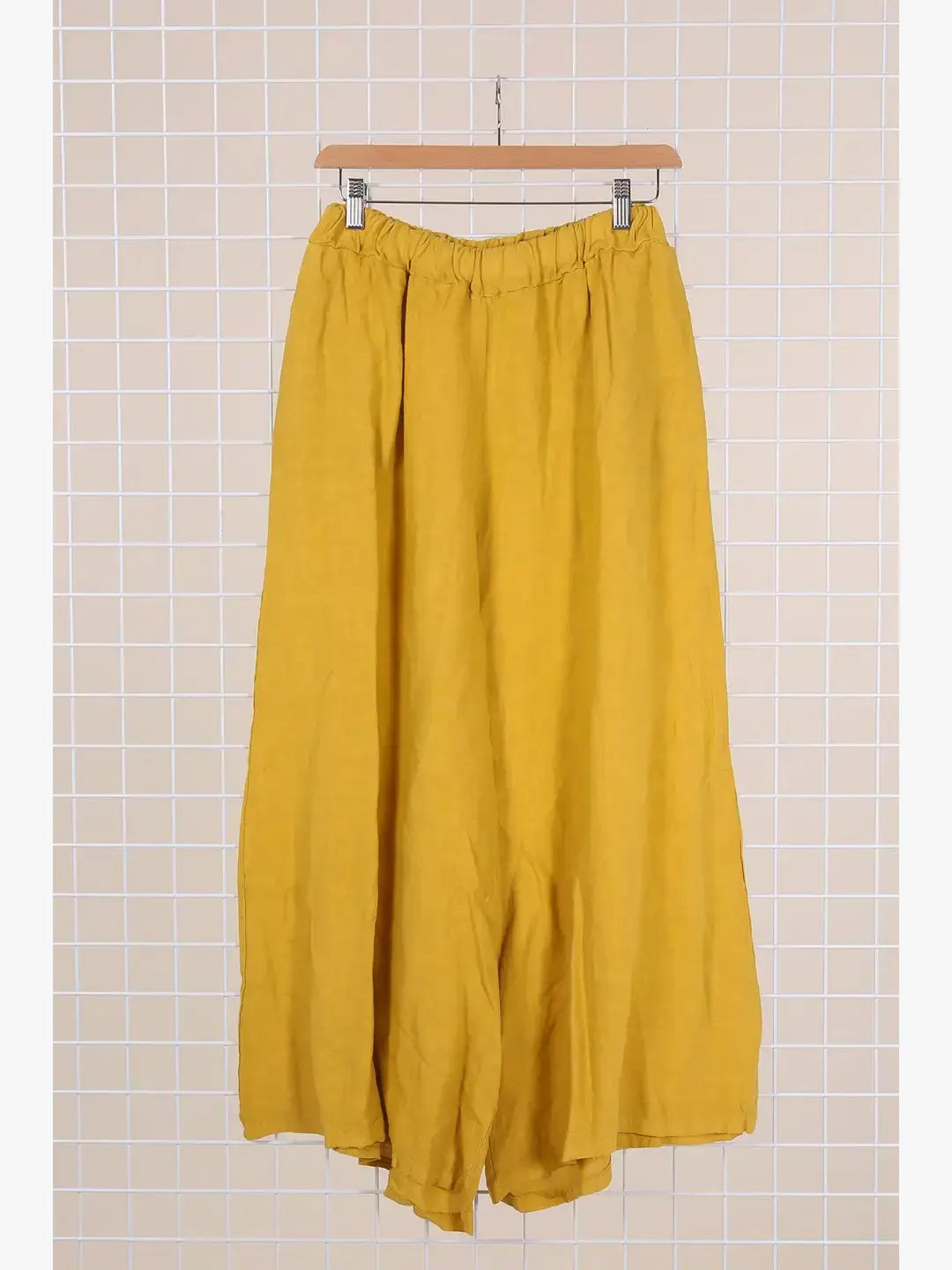 Linen trousers 6272 100% linen: White