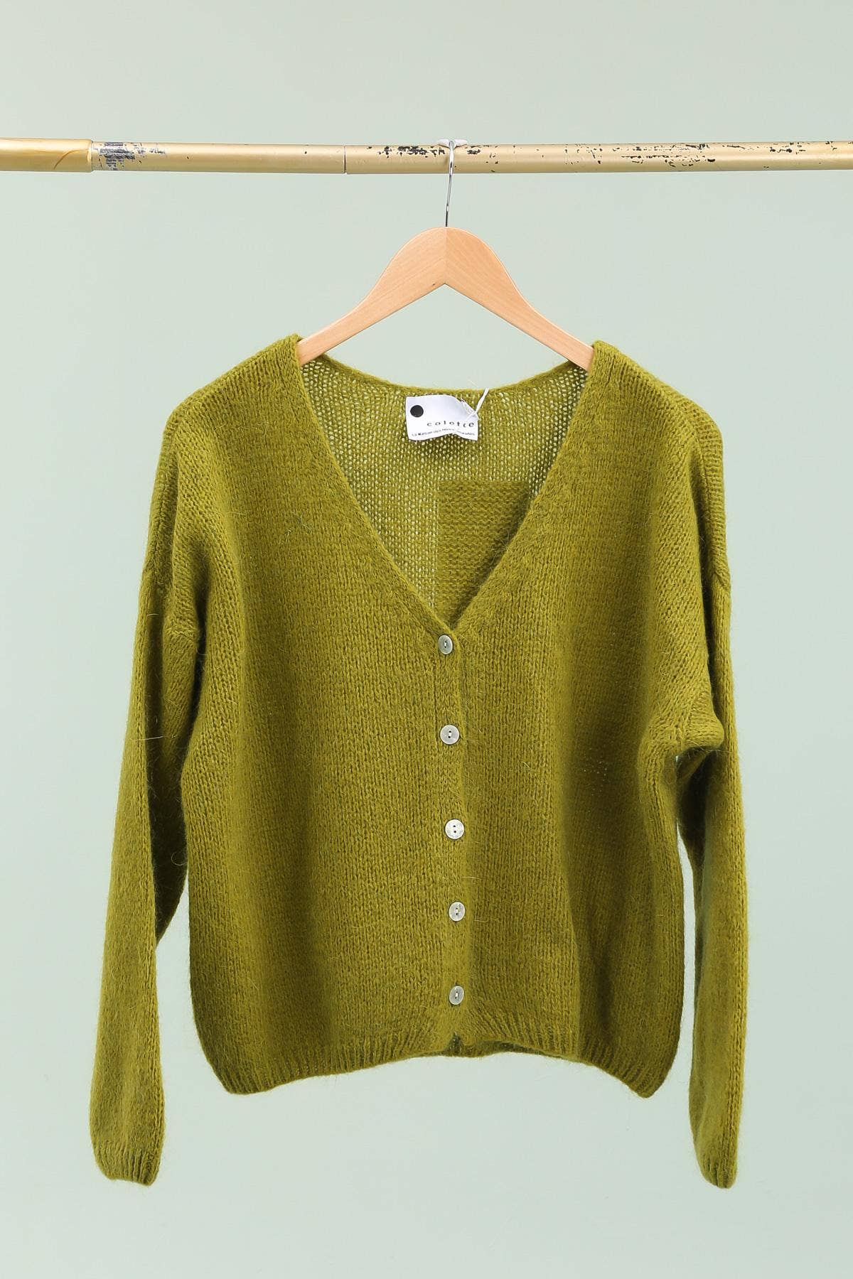 Mohair cardigan best seller 61658