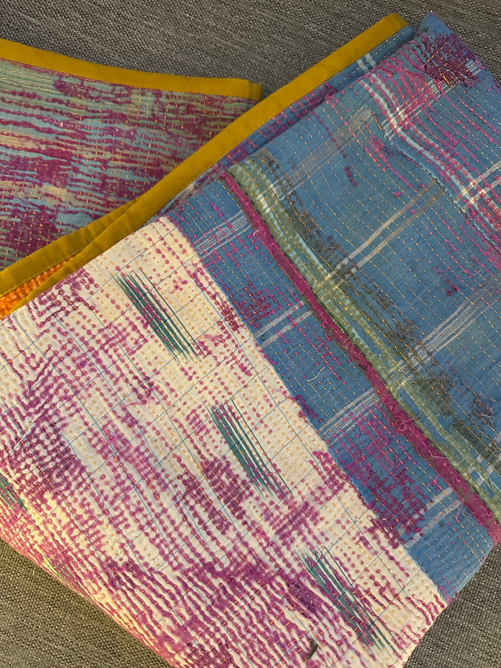 Kantha Quilt | Marigold