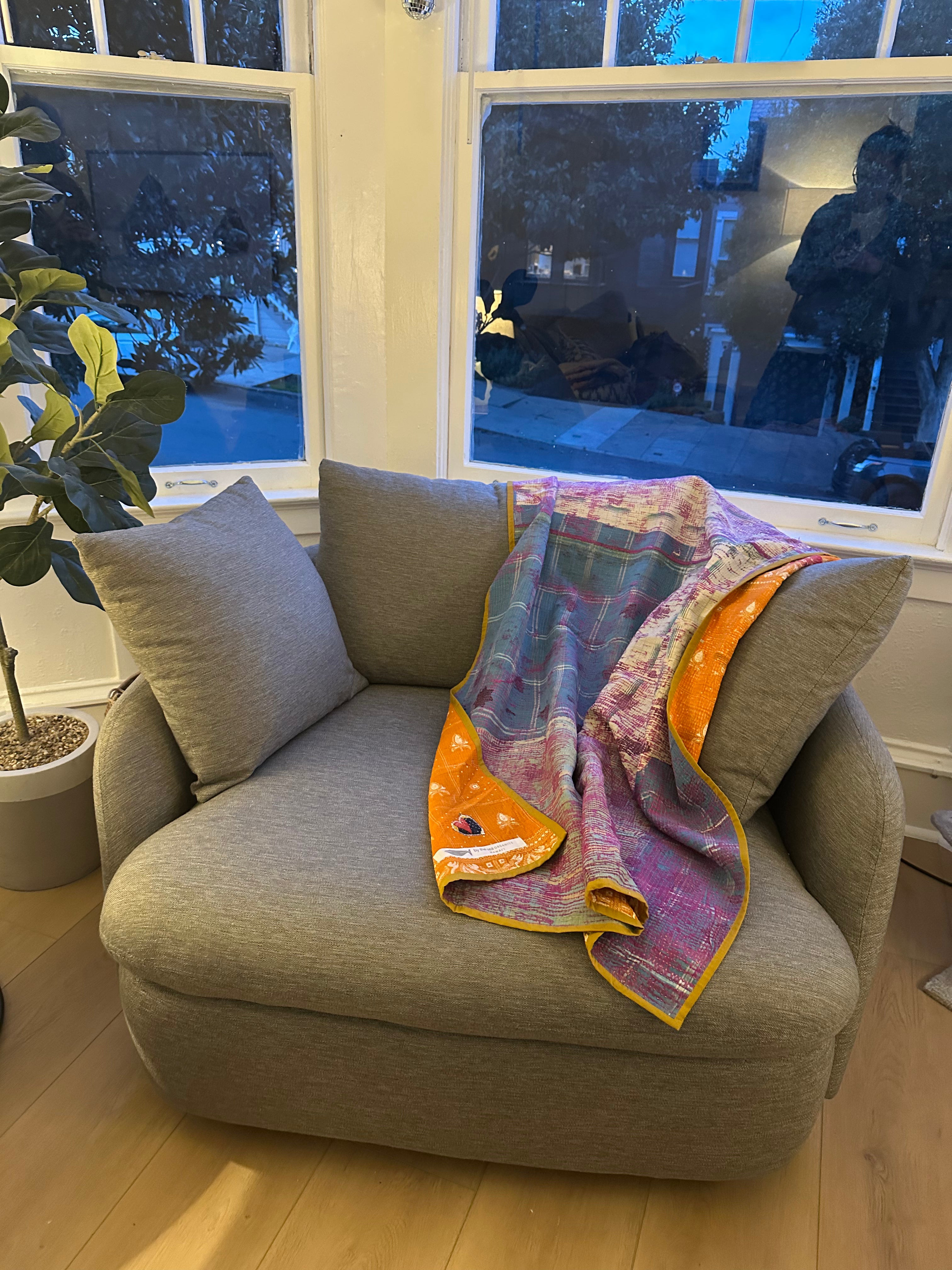 Kantha Quilt | Marigold