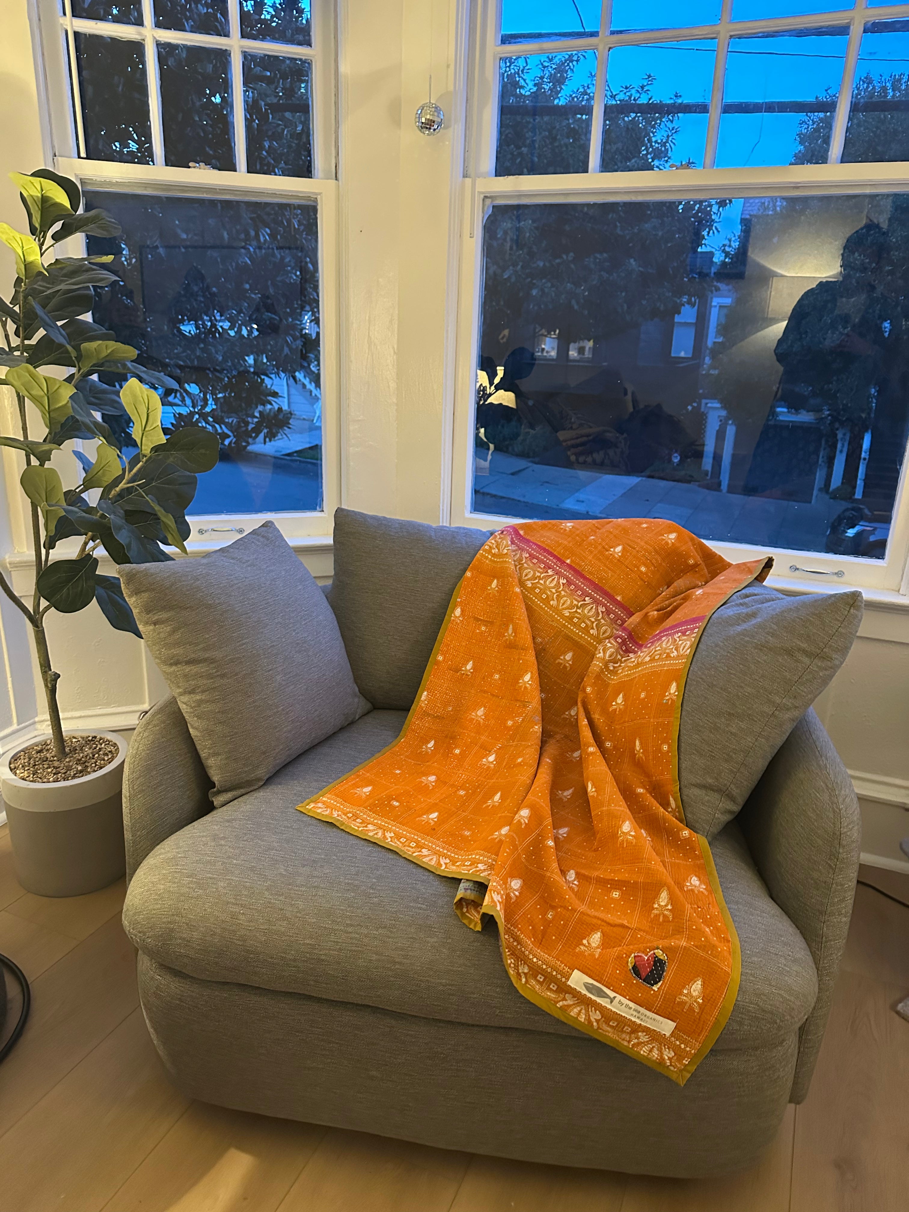 Kantha Quilt | Marigold