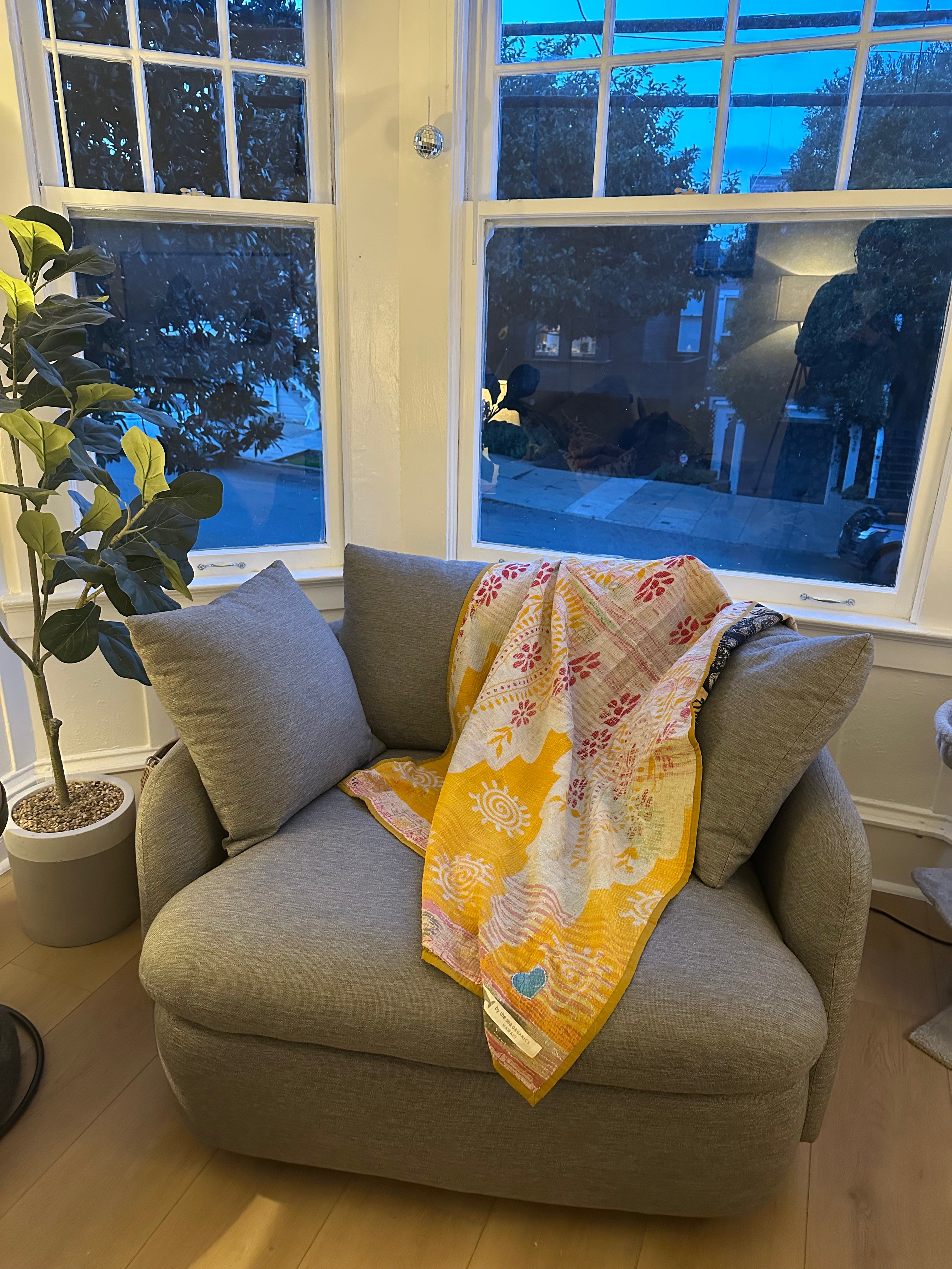 Kantha Quilt | Midnight